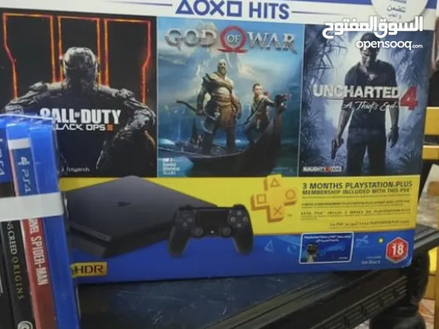 PS4 slim with 2 controllers and 5 games with box needed