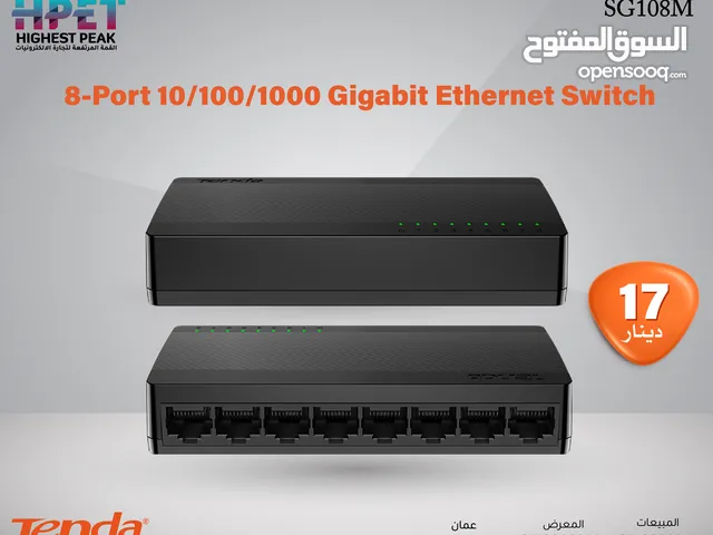 SG108M Tenda محول جيجابت 8 مداخل Ethernet Switch 1000/100/10