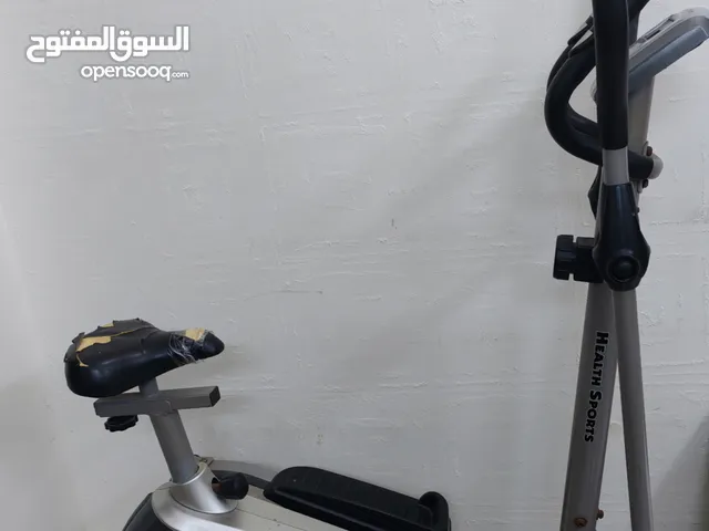 جهاز تمرين بيضاوي + دراجة ثابتة (2 في 1)