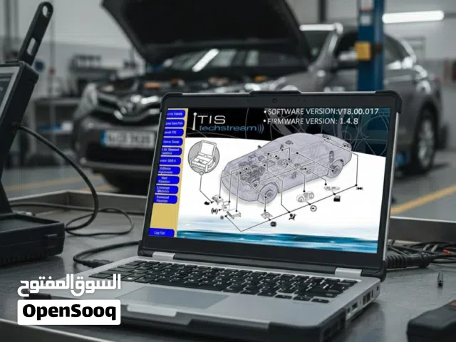 يتوفر لدينا وصلة Techstream_wifi_USB امكانية برمجة كافة موديلات TOYOTA&LEXUS 12V+24V