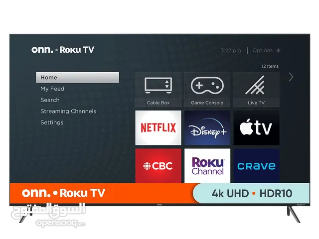 Onn 75" Smart Roku TV 4K