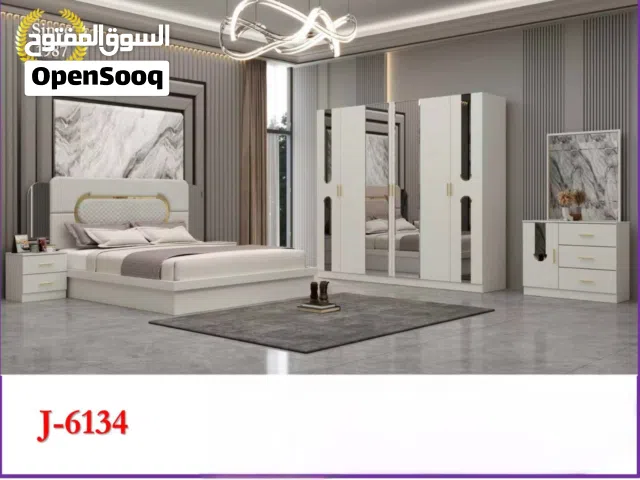 طقم غرفة نوم جديد تمامًا مكون من 6 قطع  Brand New Bed Room Set 6pcs