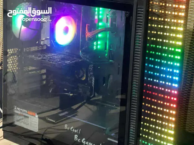 Intel Core i5-9400F  كرت الشاشة: NVIDIA GTX 1060 6GB  الرام: 16GB DDR4 2666MHz  التخزين:  SSD 128GB