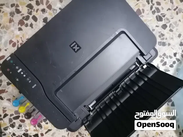 طابعتين كانون و hp مستعملات
