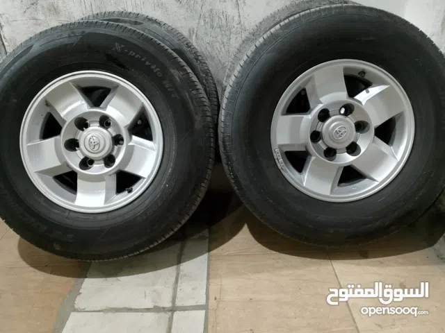 للبيع اوللبدل 4رنقات أف جي حجم 16 توايرهم جدد 2025 الرنقات نضاف رقم التواصل