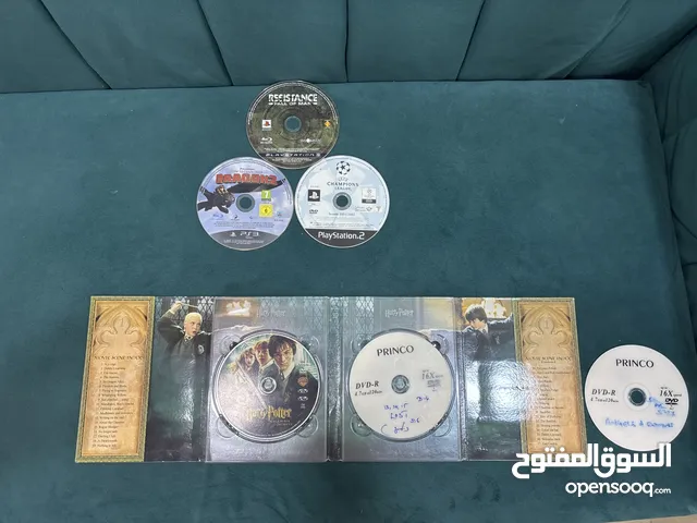 للبيع اشياء نادره تقريباً لمحبين تجميع الاشياء القديمه والكلاسيك سيديات بلستيشن 3 و 2 وفلم هاري بوتر