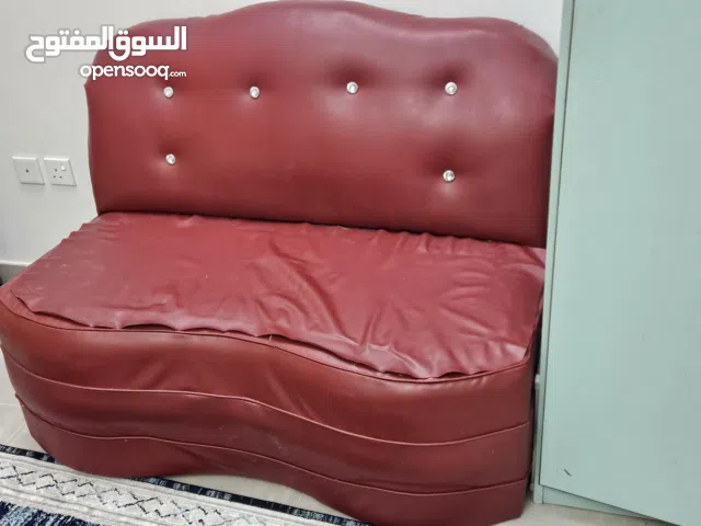 red sofa but used