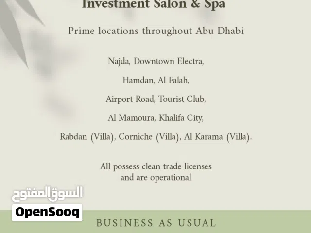 Ladies Salon For Sale