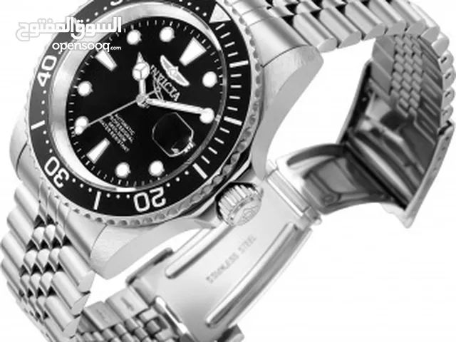 ساعة انفيكتا - invicta watch black new