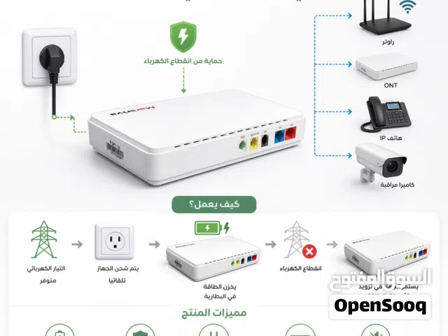 جهاز UPS للراوتر
