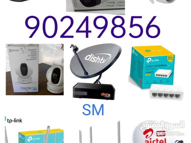 (Sohar) Dish,Wifi,Cctv Camera, Installing
