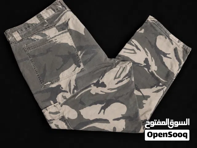 بنطال آرمي (جيشي) اوفر سايز كارجو