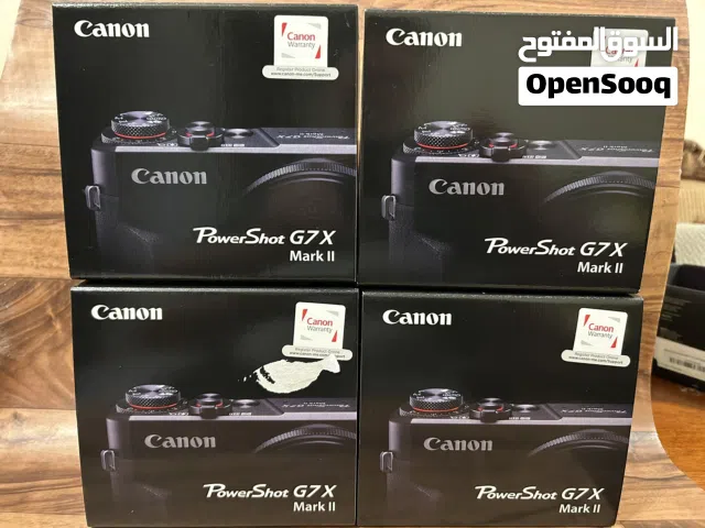 Camera canon G7xII new متوفر داخل كاميرات تانيه