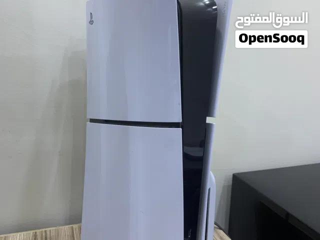 بليستيشن 5 slim مع أيد سكنية و كرتونة