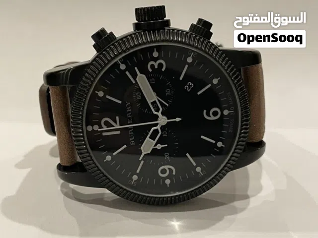 Burberry Endurance Pilot Chronograph  حالة جيد يعر ممتازBU7809