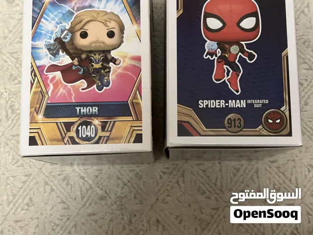 Marvel Thor Thor Love and Thunder Funko pop!   Marvel Spider man spider man no way home Funko pop!