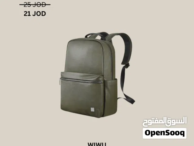 WIWU High Quality Osun PU Leather Notebook Backpack-NEW -MEGAByte