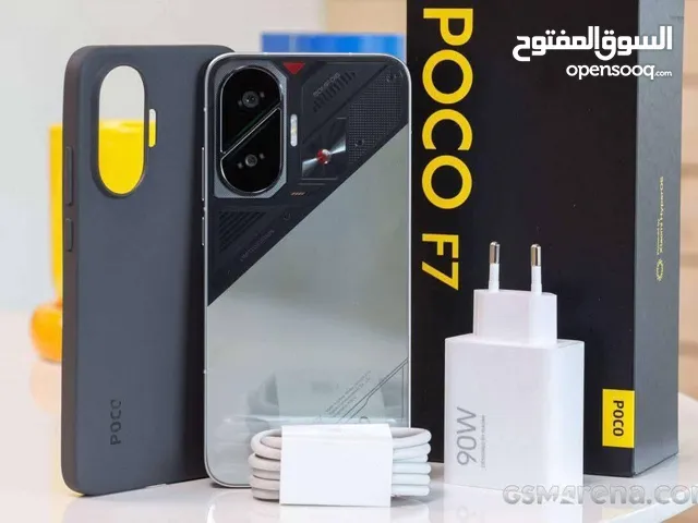 Poco f7 silver blak edition