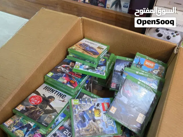 ر القرص الواحد اقراص اكسبوكس1 جديد سيلد غير مستعمل عناوين مختلفة كمية محدودة .