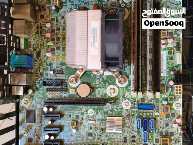 مذربورد انتل معالجات الجيل الرابع مع المبرد