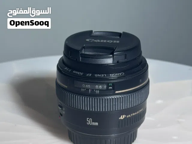 (عدسة كانون 50 mm ) f 1.4