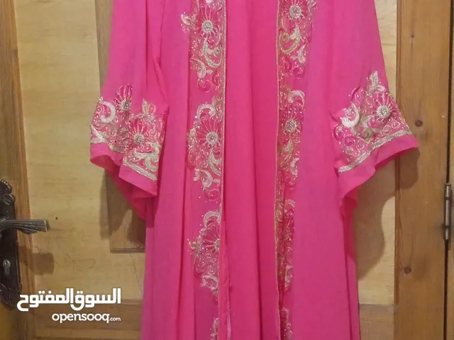 قفطان مغربي قطعتين مقاس xl