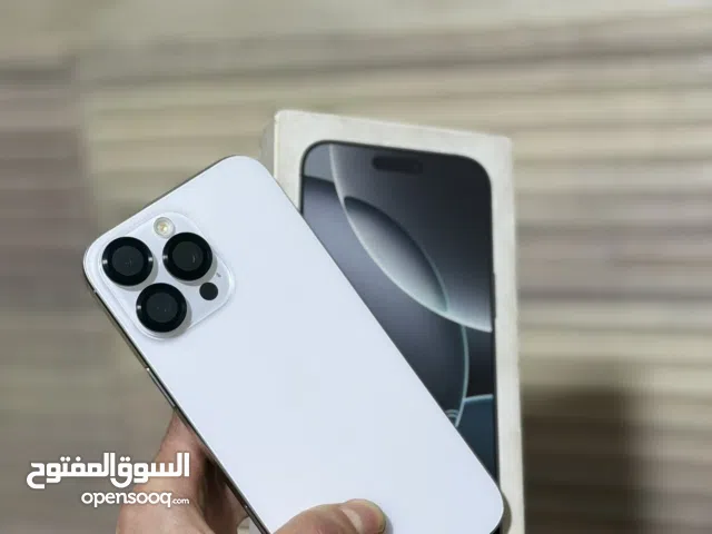 iPhone 16 pro max 256 g بطارية 90 مش مفتوح ولا مصلح موجود بالخليل