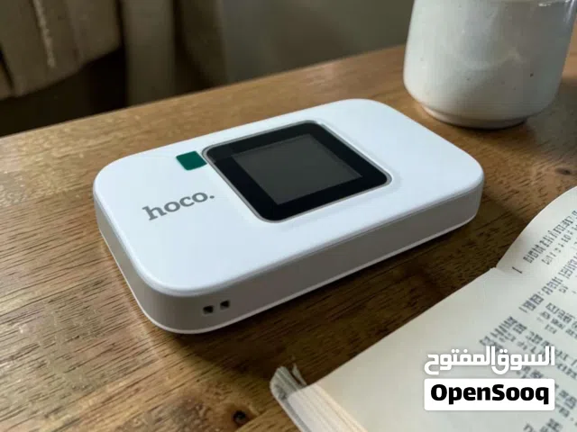 مودم واي فاي 4G المحمول والذكي من هوكو طراز DQ12 - سرعة فائقة وشاشة عرض متوفر توصيل لجميع محافضات