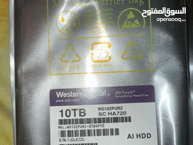 هارد كاميرات بنفسجي Wd purple 10 TB hdd