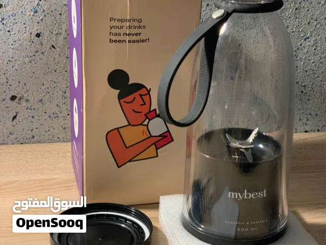 خلاط محمول وذكي mybest (سعة 500 مل) - بحالة ممتازة وجاهز للاستخدام