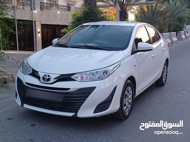 تويوتا يارس 2019 ماتور 1500cc الشكل الجديد فحص كامل 7 جيد بدون ملاحظات او قصعات