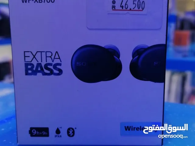 sony wf-xb700 wireless stereo headset extra bassسماعة رأس ستيريو لاسلكية WF-XB700 من سوني، صوت جهي