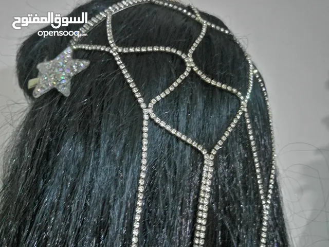 طوق شعر كريستالي