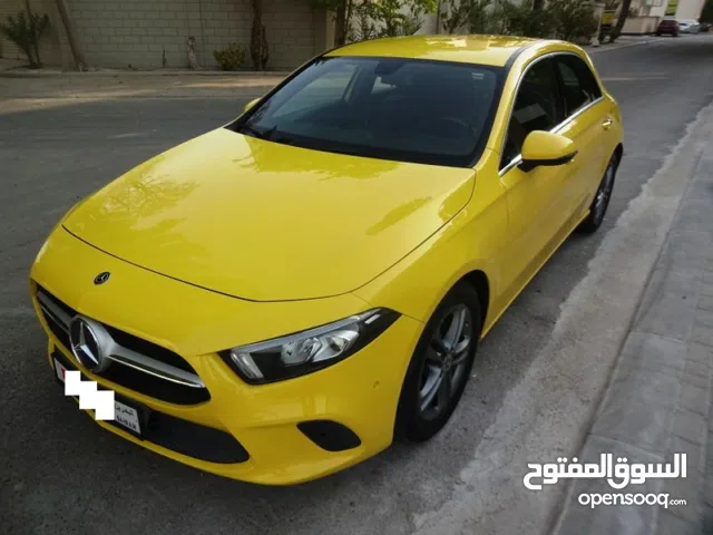Mercedes Benz A200 HB 1.4 L 2019 Yellow Single User Agent Maintained Urgent Sale