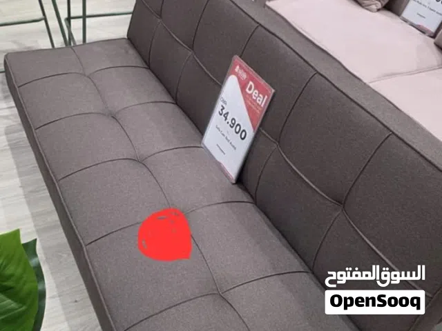 كنب يفتح كامل لسرير مستعمل 3شهور فقط