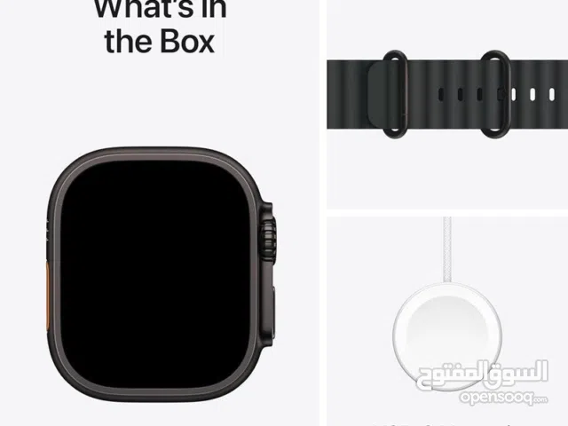 Apple Watch Ultra 3 black Titanium ساعة ابل واتش 3 اسود تيتانيوم