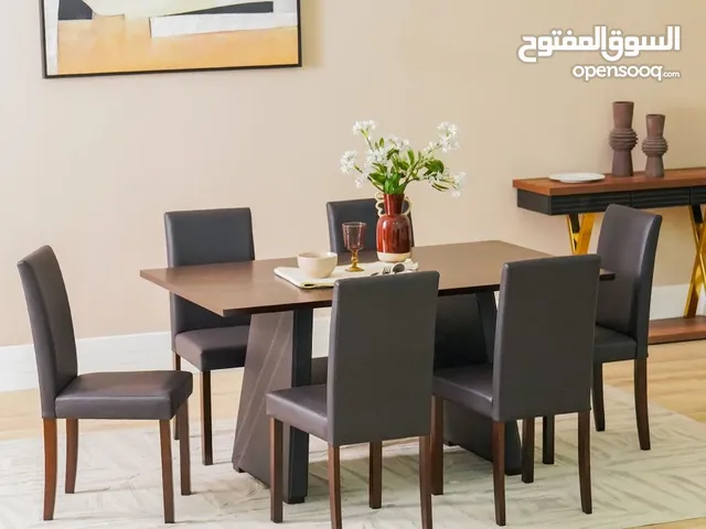 Dining table with 6 chairs from Danube home
