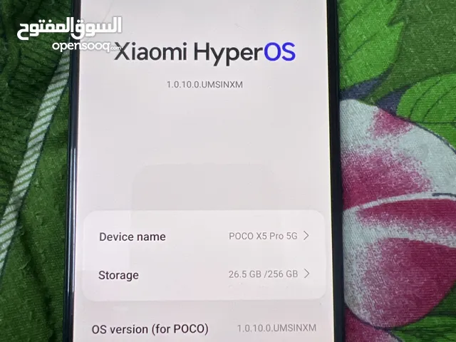 Xiaomi PocophoneX5 Pro 256 GB in Basra