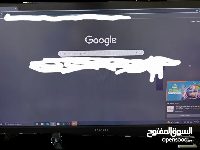 used gaming PC very clean condition  بي سي مستعمل نظيف جدا للالعاب