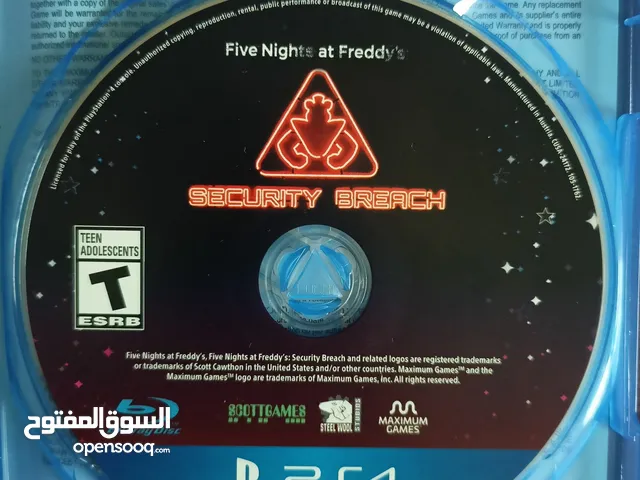 لعبة five nights at Freddy PS4