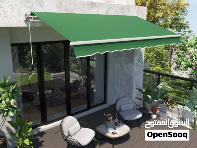 مظلات محلات منازل حدائق استراحات مقاهي