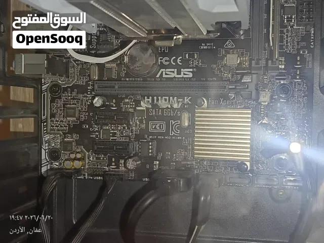 بورد H110M-K ASUS مع معالج i5-6500