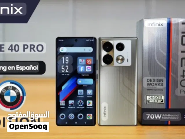 الموديل: Infinix Note 40 Pro (نسخة BMW Racing Edition الفخمة).