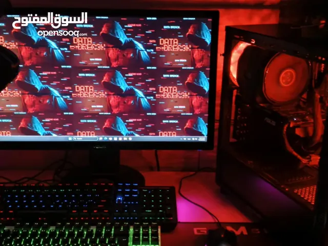 PC GAMING سعر 390قابل للتفاوض للإستفسار على الرقم بلوصف للاعاب ببجي 120فريم بجوده عاليه