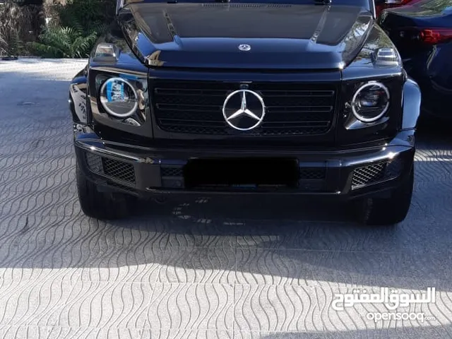 جي كلاس G-class مميز لون اسود 2022 للإيجار