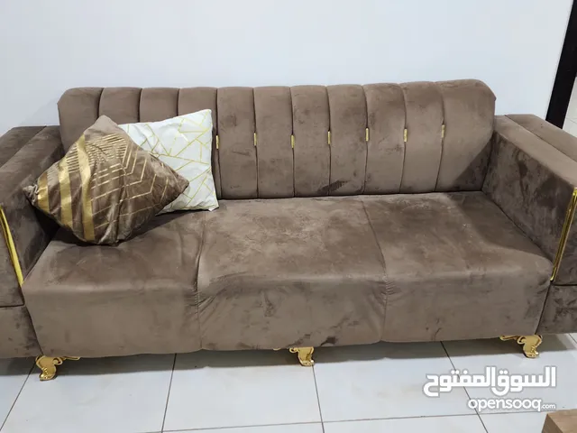 كنب لون كوفي للبيع يكفي 10 اشخاص sofa for 10 for sale