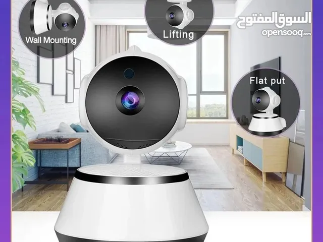 كاميرا مراقبة لاسلكية من نوع V380 Pro. وهي كاميرا IP مصممة للمراقبة الأمنية المنزلية أو التجارية. تت