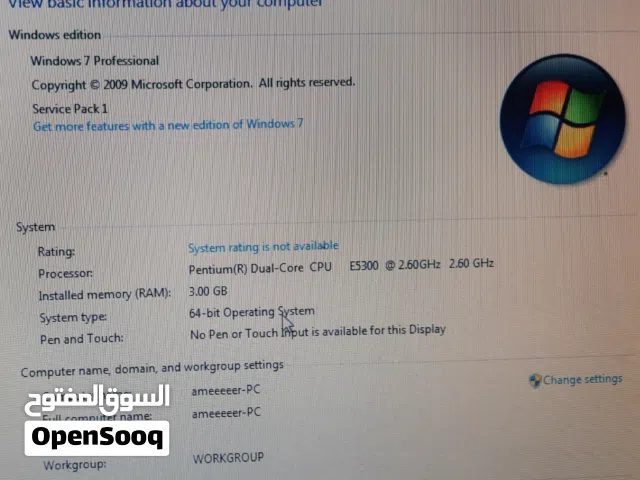 Windows LG  Computers  for sale  in Amman