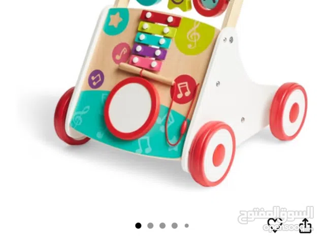 Hape baby walker with toys