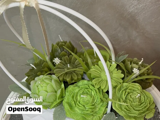 باقات ورد من الشمع